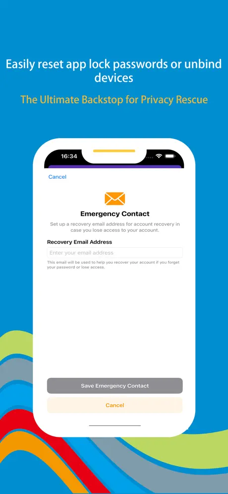Wonder Lock screenshot 4 - App selection interface for choosing which apps to protect