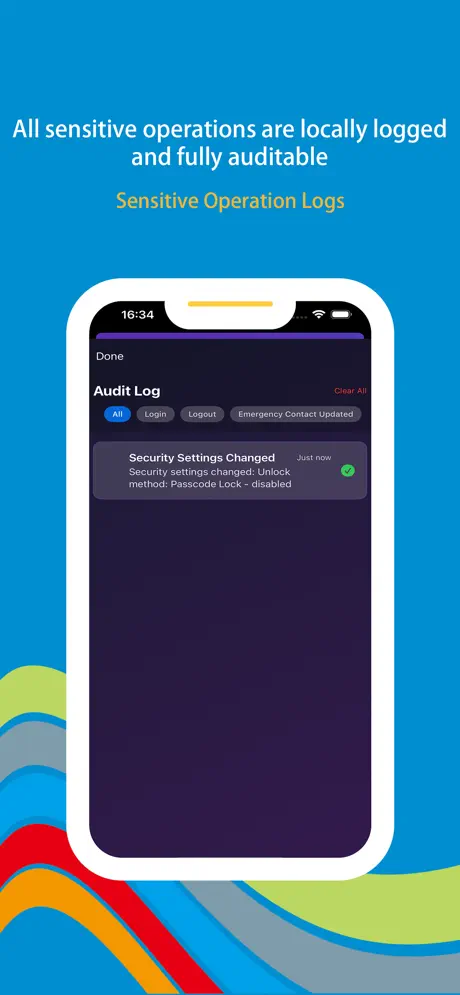 Wonder Lock screenshot 5 - Security settings and advanced protection features
