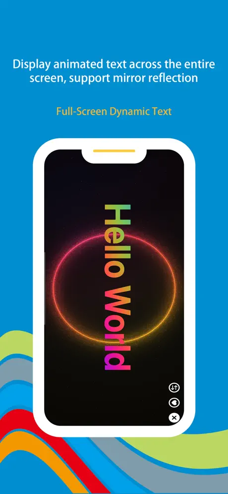 Wonder Banner screenshot 2 - Text editor with font selection and color customization options