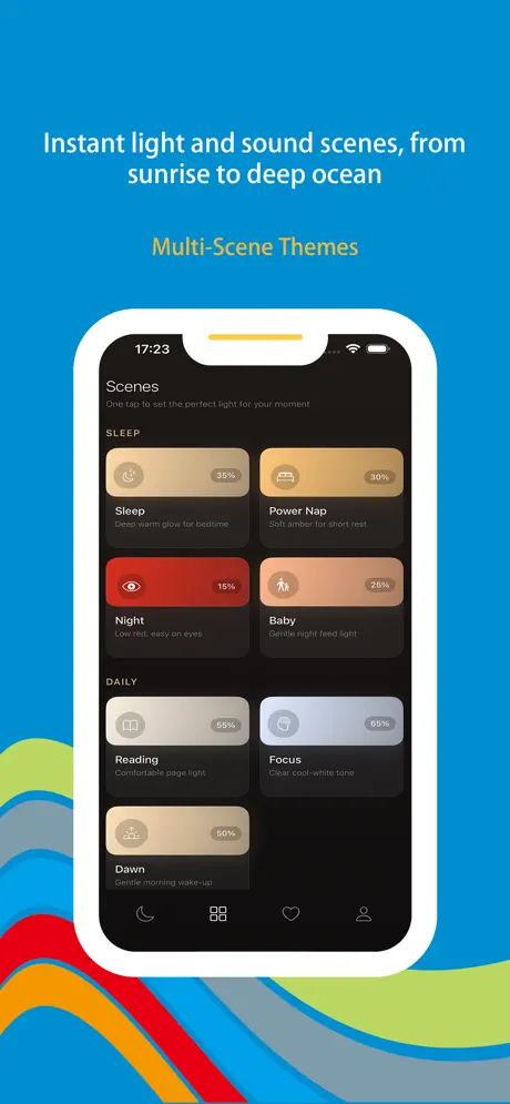 Wonder Light screenshot 4 - Natural light simulation with sunset-like soft illumination effects