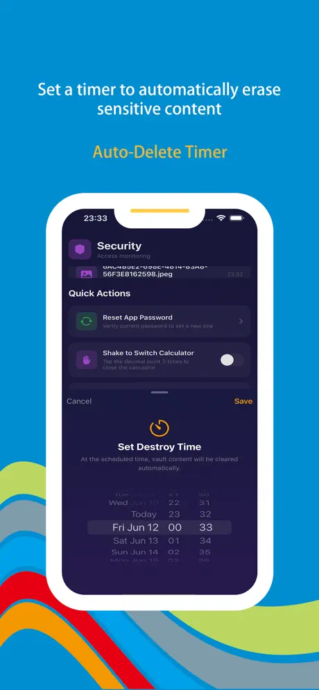 Wonder Guard screenshot 5 - Privacy settings and data security configuration options