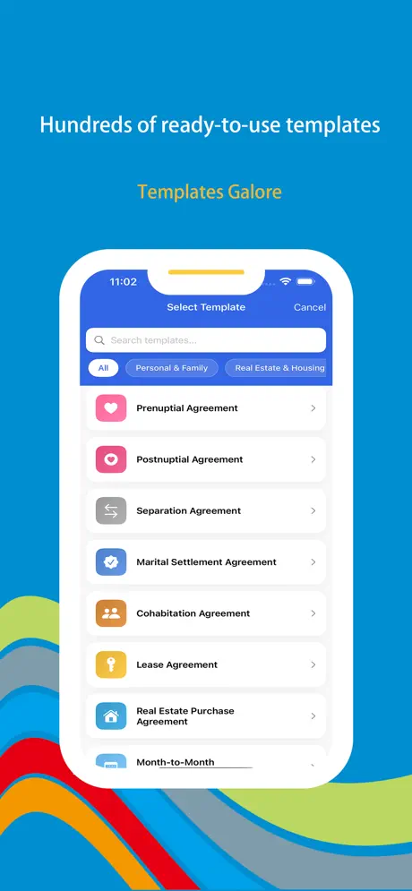 Wonder Contract screenshot 2 - AI-powered contract review with risk analysis and suggestions