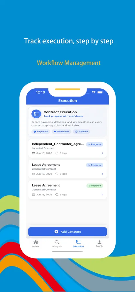 Wonder Contract screenshot 5 - Document signing and collaboration tools for contract management