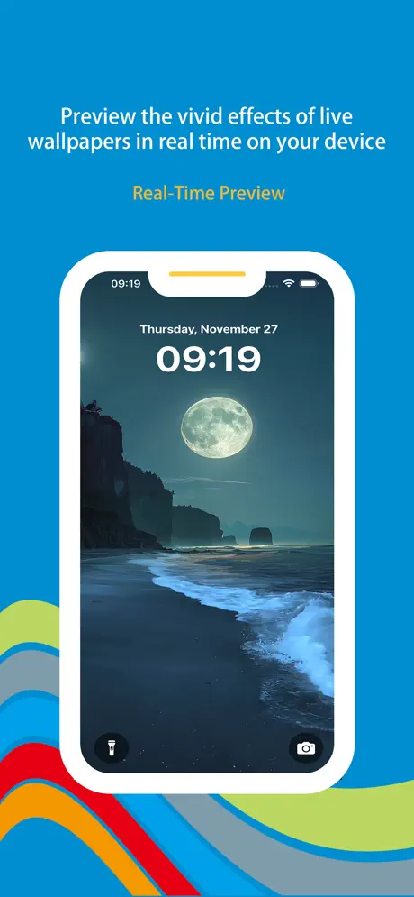 Wonder Wallpapers screenshot 2 - Live wallpapers with animation effects and dynamic backgrounds
