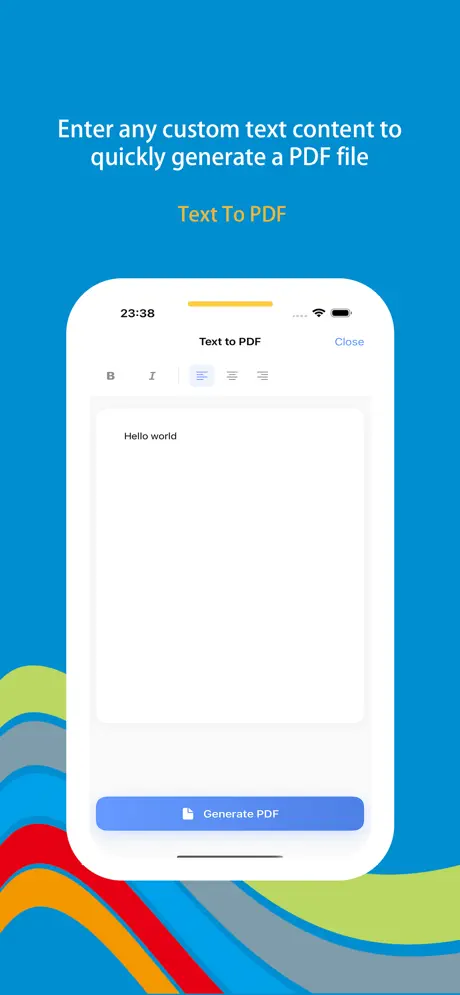 Wonder PDF screenshot 5 - PDF management with merge, split, and sharing features