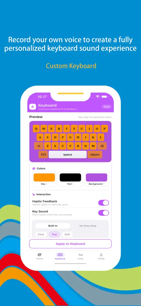 Wonder Font screenshot 4 - Font preview and comparison tools for selecting perfect fonts