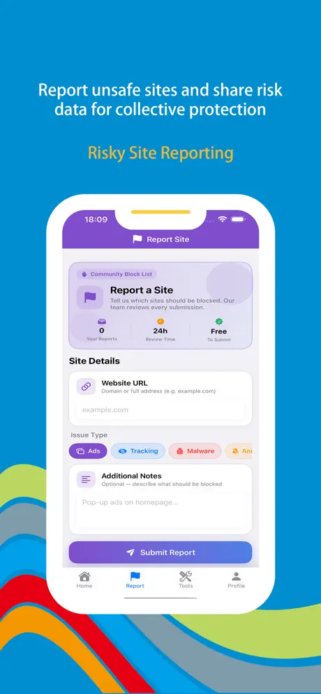Wonder Blocker screenshot 4 - Malicious content blocking and security protection features