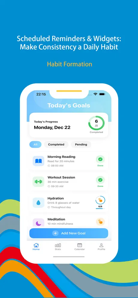 Wonder Routine - Daily Planner iOS app screenshot