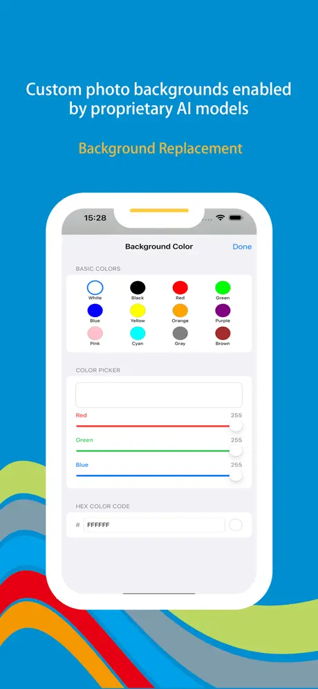Wonder Snap screenshot 3 — background or retouch