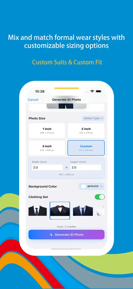 Wonder Snap screenshot 4 — attire or crop tools