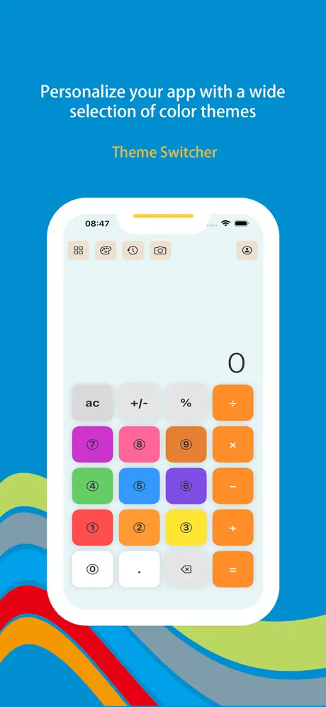 Wonder Cal screenshot 2 - scientific calculator mode