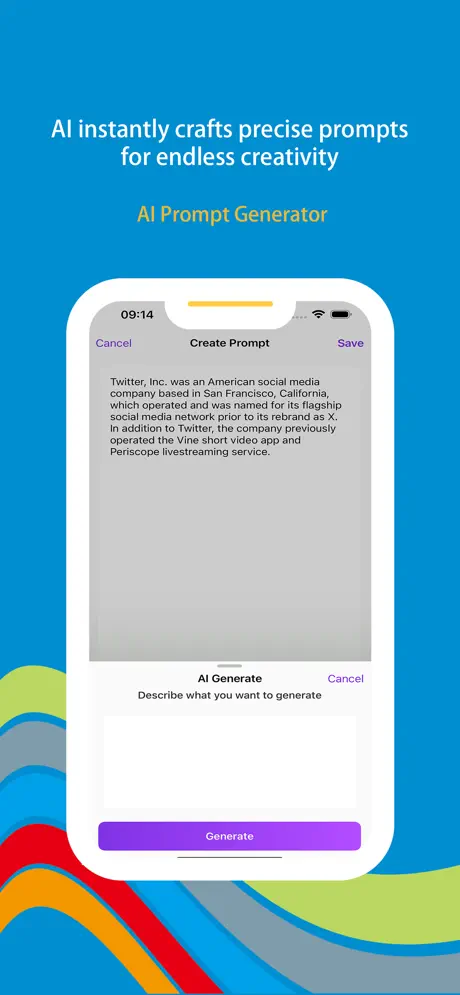 Wonder Prompt screenshot 4 - Full-screen mirror teleprompter with scroll controls