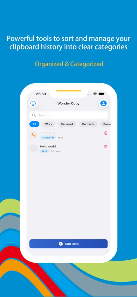 Wonder Copy screenshot 5 - automation or settings