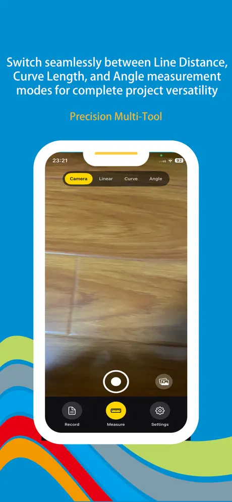 Wonder Ruler - Measure Room iOS app screenshot