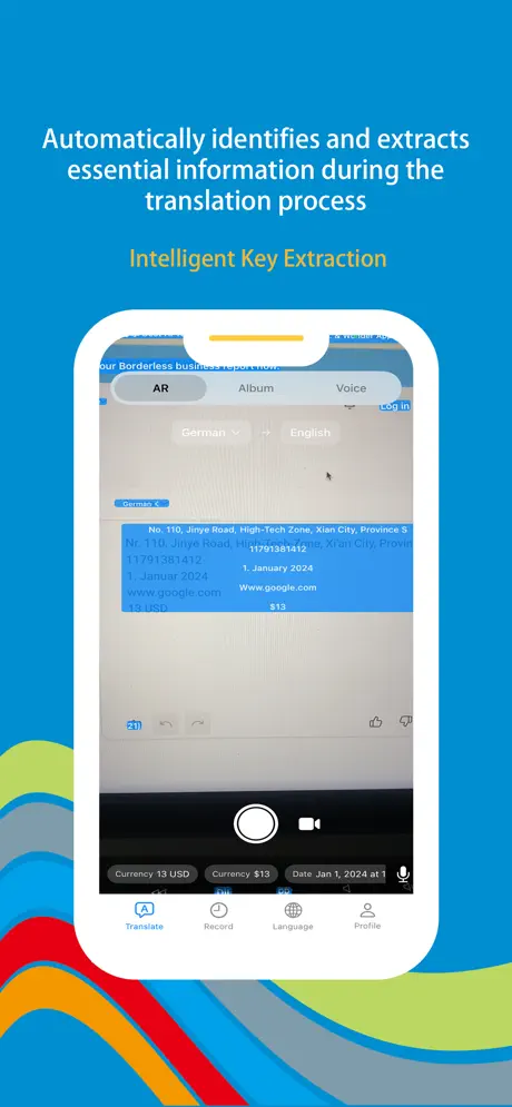 Wonder Gloss - Translator iOS app screenshot