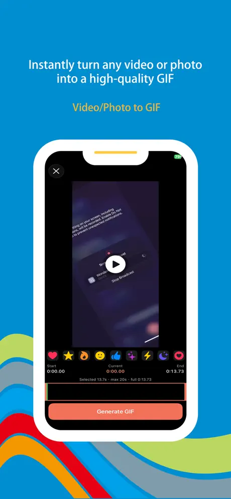 Wonder Gif screenshot 4 — built-in library or collections