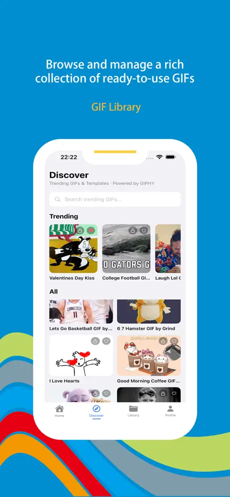 Wonder Gif screenshot 5 — GIF keyboard