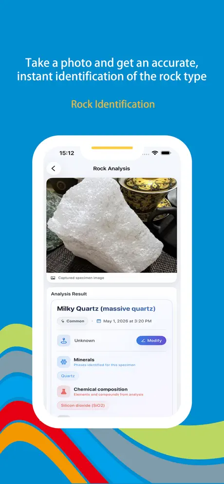 Wonder Rock - Crystals & Gems iOS app screenshot