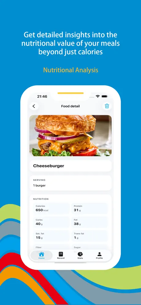 Wonder Nutri - Diet Tracker iOS app screenshot