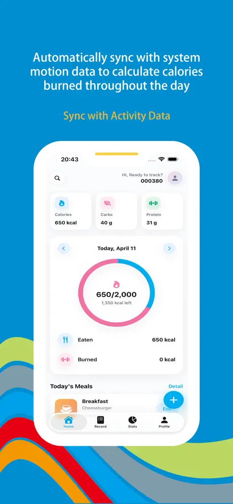 Wonder Nutri screenshot 2 — charts or trends