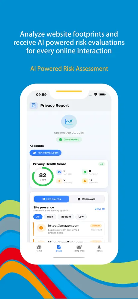 Wonder Privacy - Privacy Apps iOS app screenshot