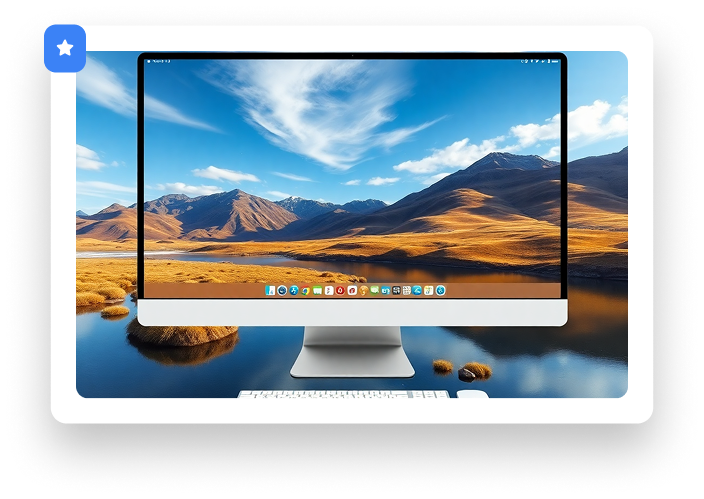 Wonder Wallpapers hero image - Beautiful landscape wallpaper showcasing HD quality and desktop beautification for Mac